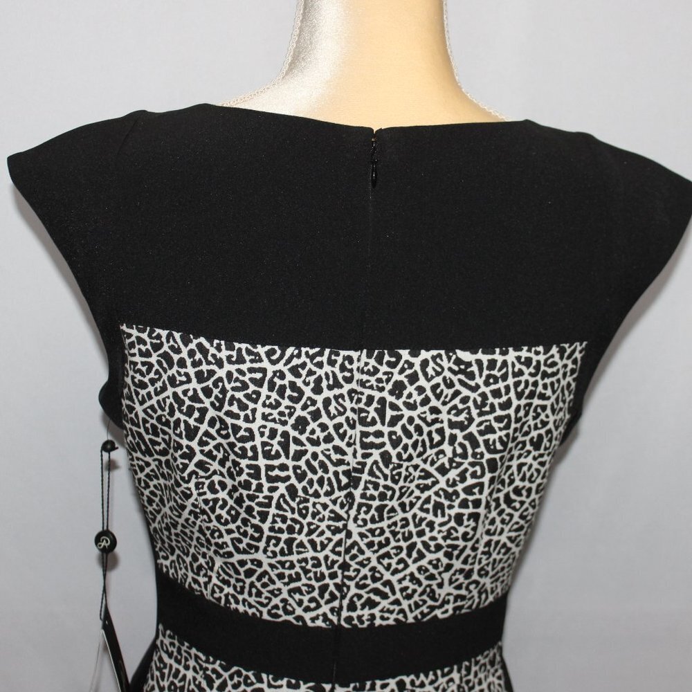 NWT Adrianna Papell Leopard Print Sleeveless Dress - Picture 8 of 13